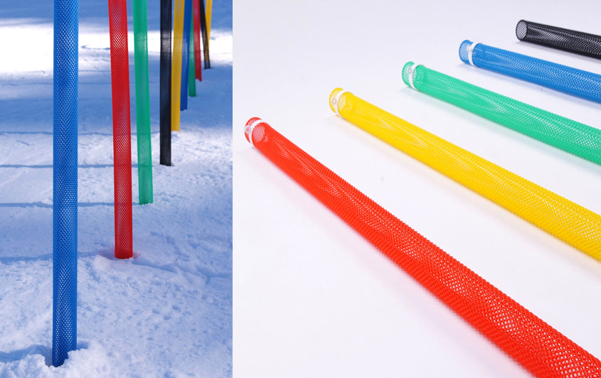 Tréninkové tyče z plastické síťoviny