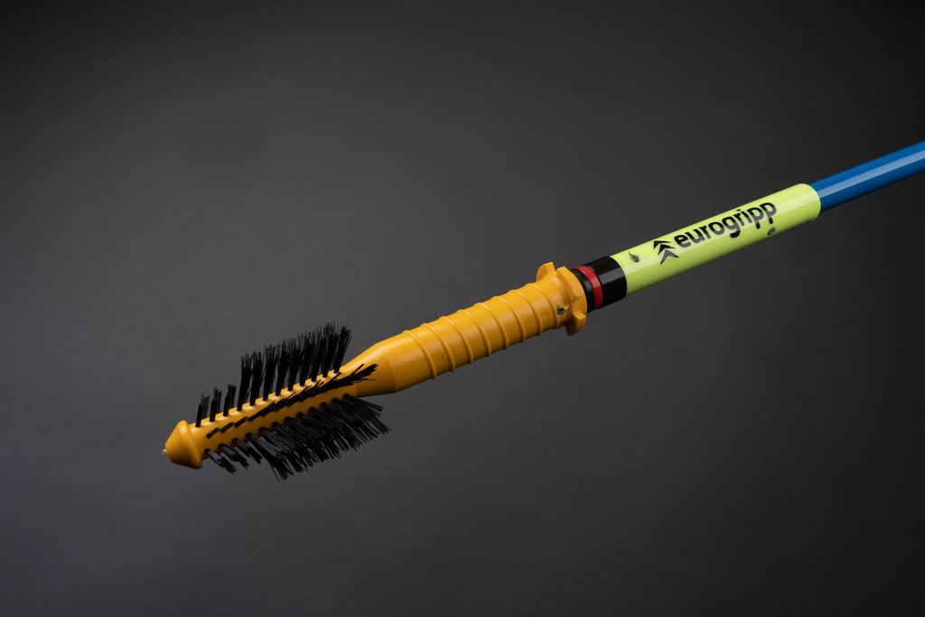 Slalomová tyč junior - Jaggy 25 mm, zkrácený brush grip