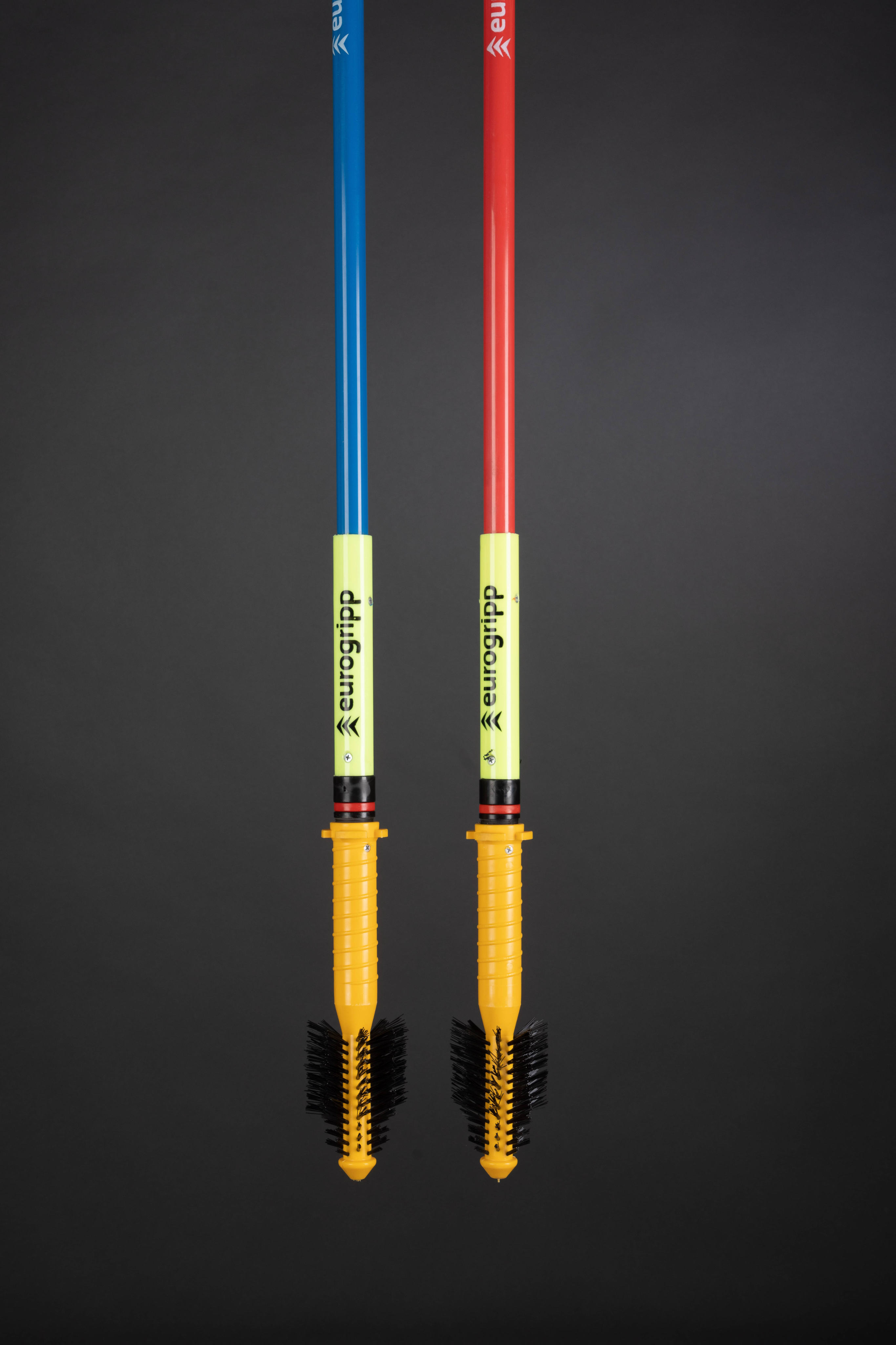 Slalomová tyč junior - Jaggy 25 mm, zkrácený brush grip