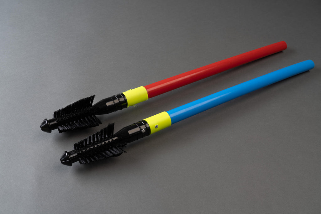 Slalomová tyč - ohebná guma, jaggy base